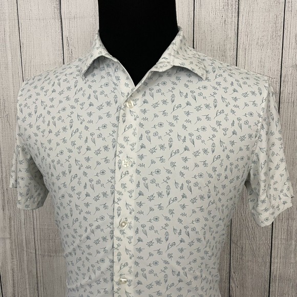 Bonobos Other - Bonobos Men's Medium Multicolor Floral Slim Fit Stretch Button-Front Shirt